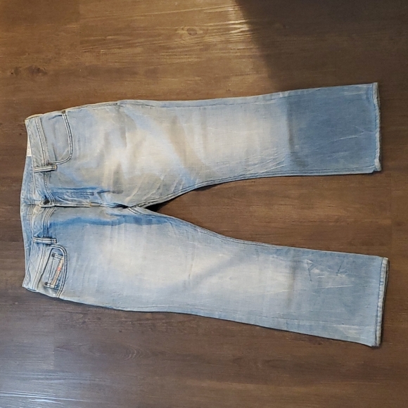 DIESEL ZATHAN Men's Bootcut Button Fly Distressed 38X32 (Actual 39-1/2"×29-1/2") - Picture 2 of 15